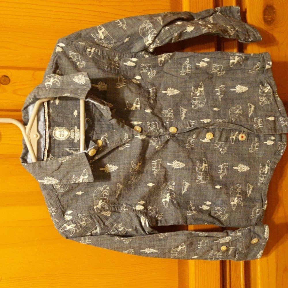 Boys button up shirt